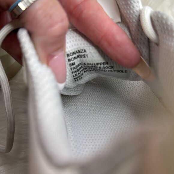 Steve Madden Bonanza Silver Sneaker 8 - Picture 8 of 9